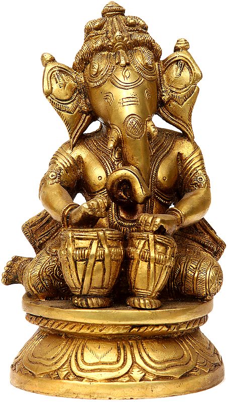 Ganesha, The Master-Drummer