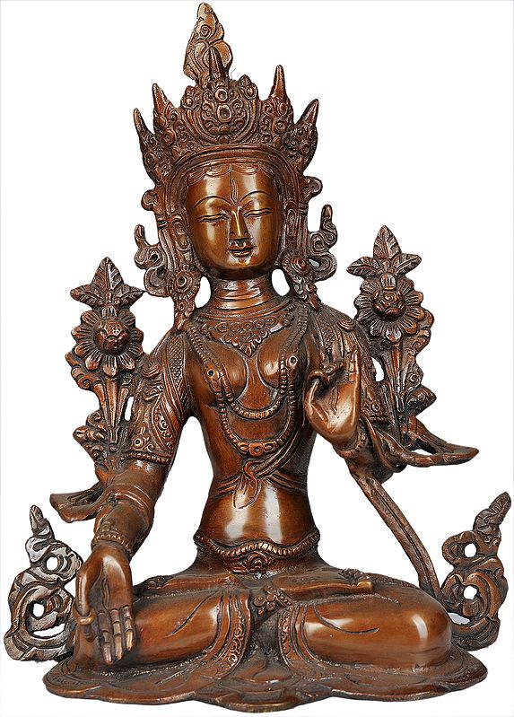 Tibetan Buddhist Goddess White Tara - Who Blesses Long Life to Her Devotees