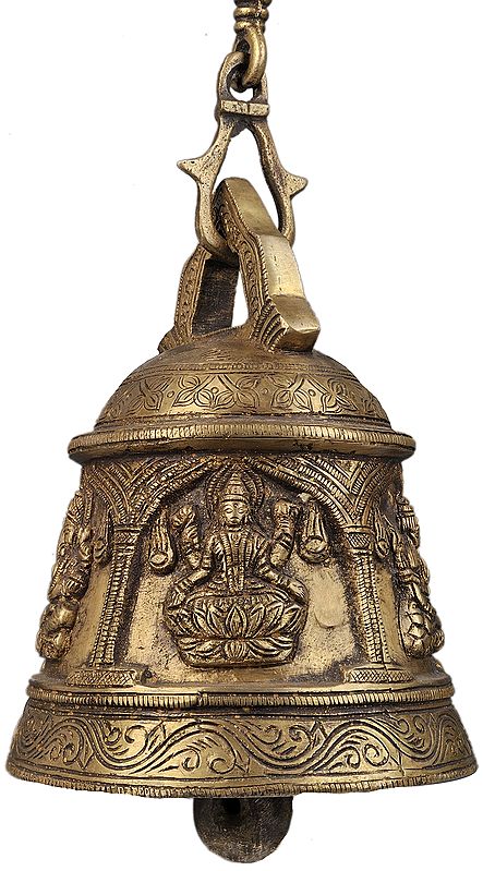 Lakshmi-Ganesha Temple Ceiling Bell