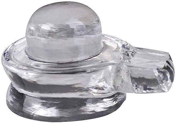 Shiva-Linga Made of Crystal