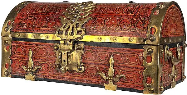 Auspicious Temple Box from Trivandrum