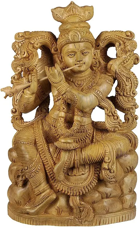 Fluting Krishna