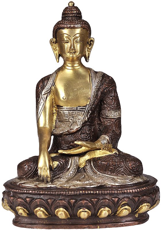 Lord Buddha Invoking Mother-Earth to be His Witness to the Attainment of Supreme Enlightenment