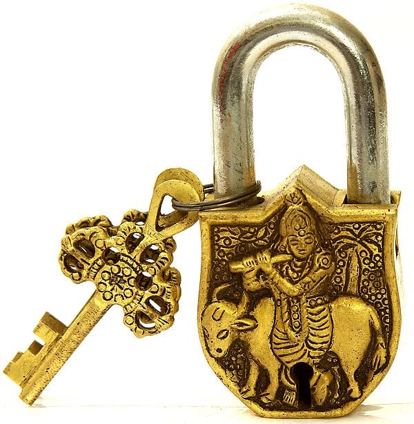 Lord Krishna Temple Lock Keys