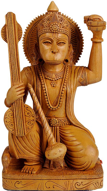 Lord Hanuman Singing Bhajans