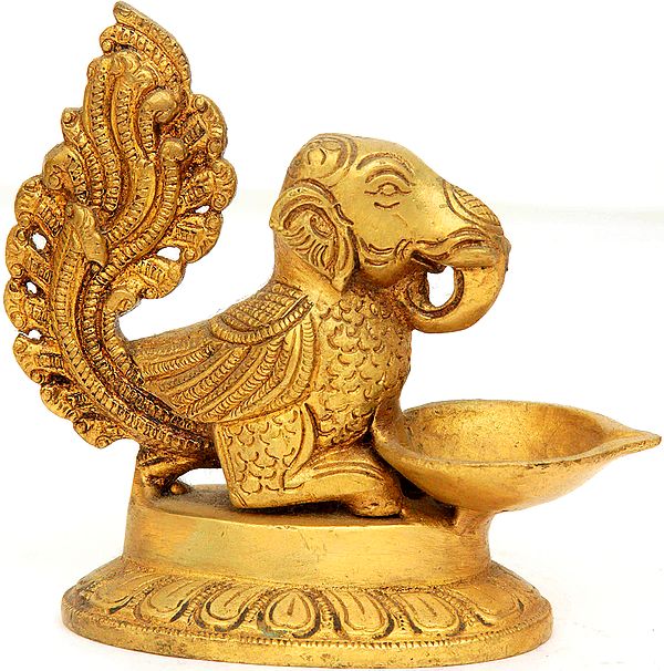 Elephant-Headed Mythical Bird Lamp