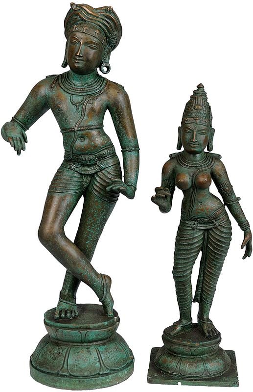 Vrishavahana Shiva and Parvati