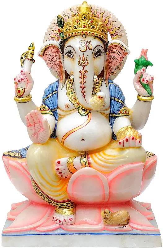 Kamalasana Ganesha
