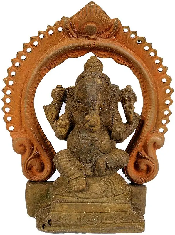 Enthroned Ganesha
