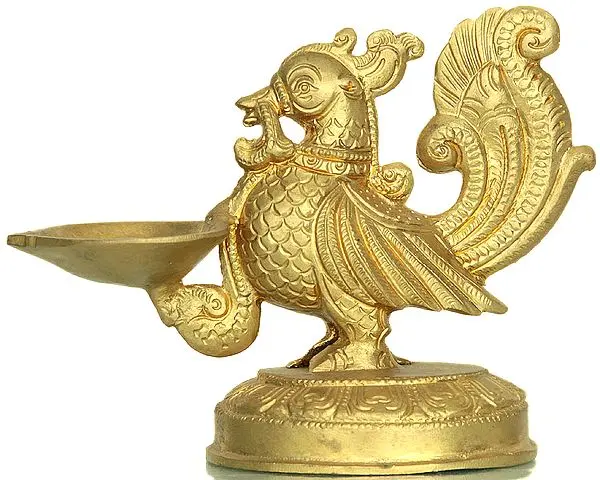 Peacock Lamp