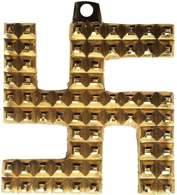 Hindu Swastika Pyramid (Wall Hanging)