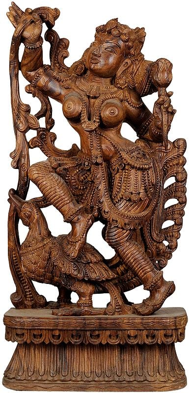 Celestial Apsara with Her Swan