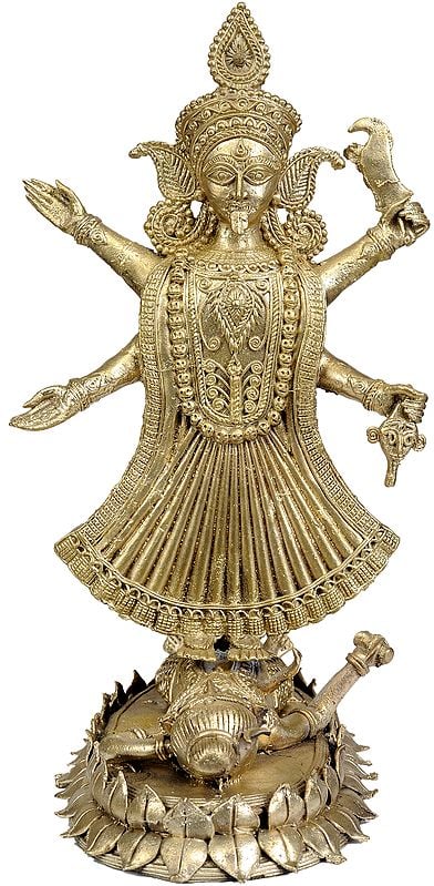 Dakshin Kali (Folk Statue from Bastar)