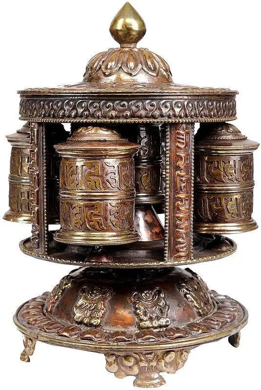 The Prayer Wheel (cho-kor or khorten)
