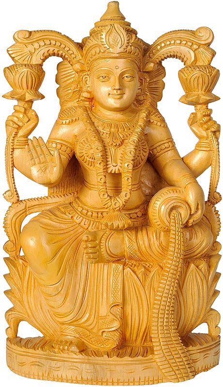 Goddess Lakshmi with Wealth Pot