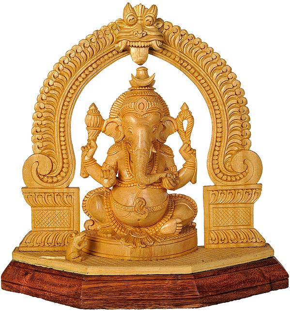 Enthroned  Ganesha