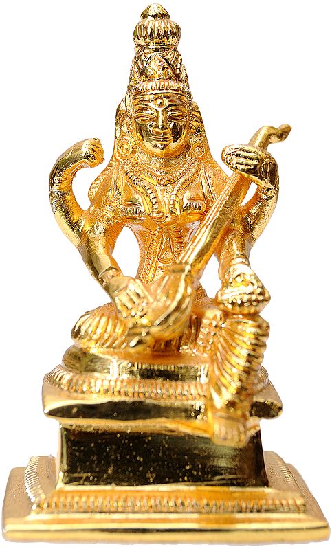 Goddess Saraswati (Small Statue)