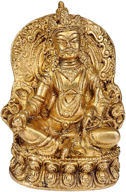 Tibetan Buddhist Kubera The God Who Gives Wealth