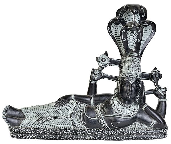 Lord Vishnu in Yoga Nidra
