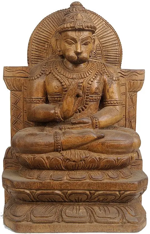 Lord Hanuman Peaching the Ramayana