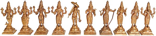 Dashavtara (Set of Ten Sculptures)