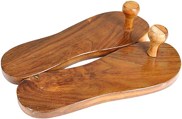 Khadau- Wooden Sandals for Auspicious Occassions