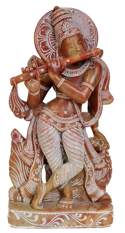Bhagawan Krishna with Radha ji on Reverse