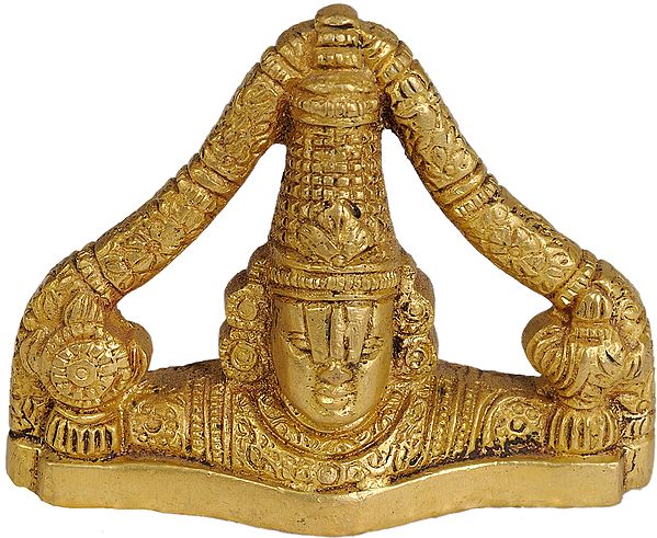 3" Bhagawan Venkateshvara In Brass | Handmade | Made In India