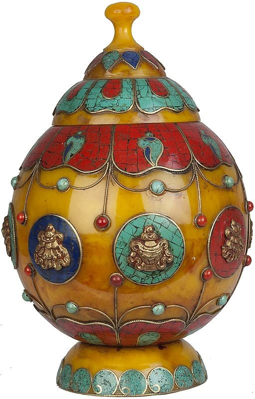 Tibetan Buddhist Ritual Buddhist Vase