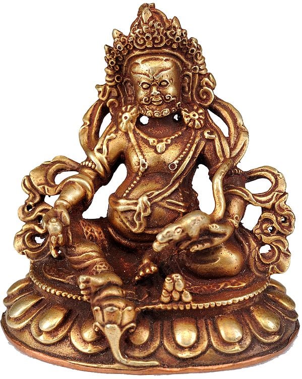 Bhagawan Kubera - The God of Wealth (Small Statue)