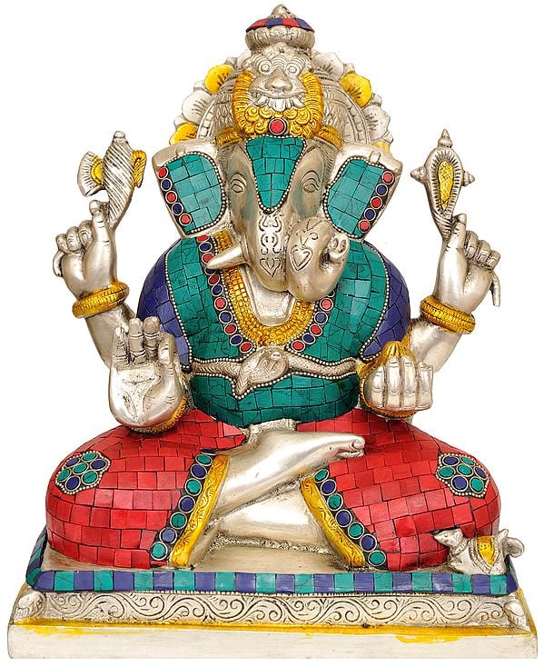 11" Bhagawan Ganesha In Brass | Handmade | Made In India
