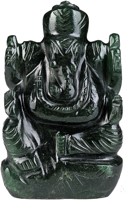 Lord Ganesha in Aventurine