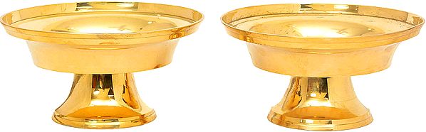 Pair of Butter Lamp
