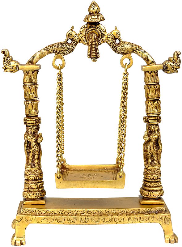 11" Swing for Your Lord in Brass | Handmade | Made in India