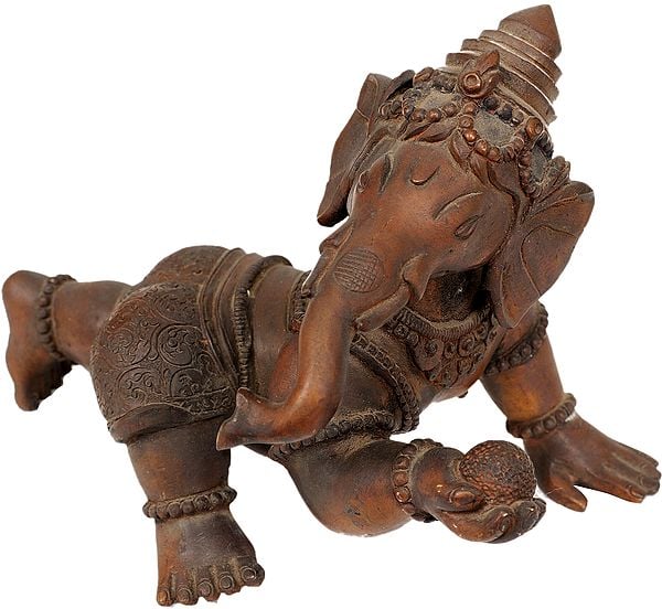 Baby Ganesha with Modak