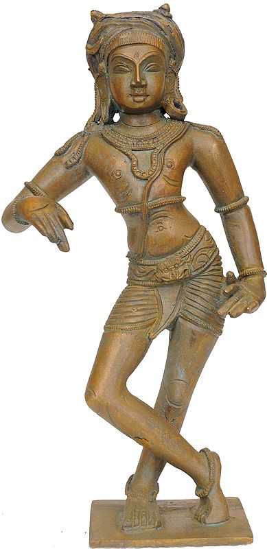 8" Vrishavahana Shiva | Handmade | Madhuchista Vidhana (Lost-Wax) | Panchaloha Bronze from Swamimalai
