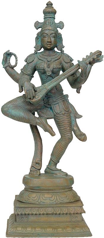 Dancing Goddess Saraswati