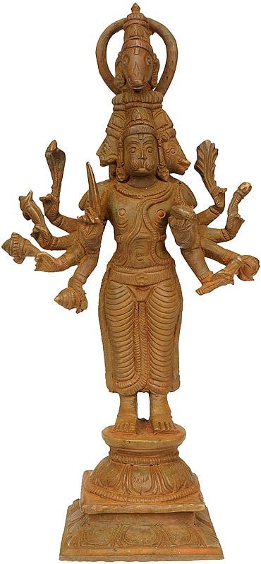Five Headed Hanuman as Eleventh Rudra