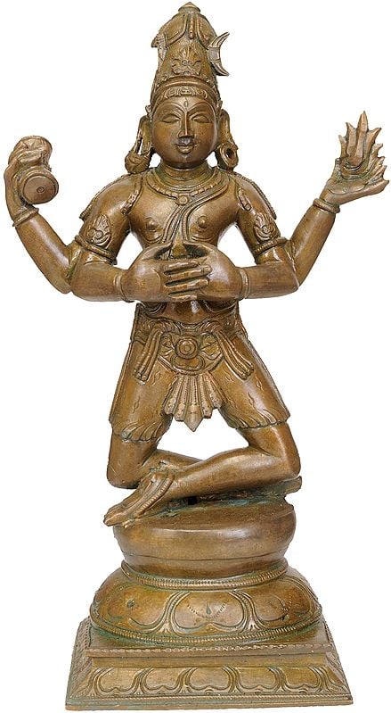 Lord Shiva Performing ‘Pashupat-Yoga’