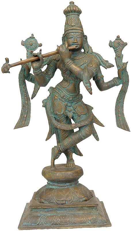 Bhagawan Vishnu as Tribhanga Krishna