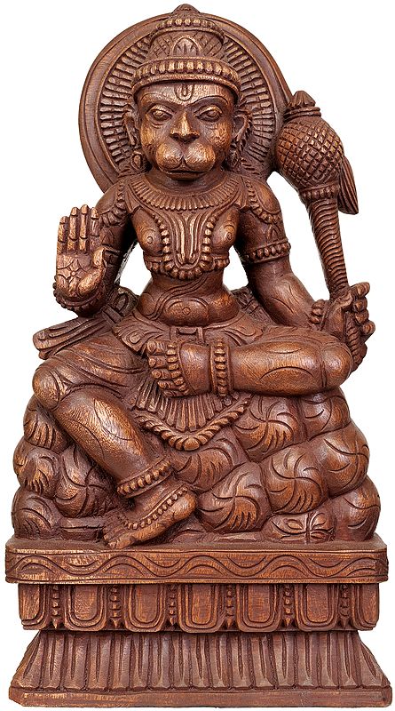 Lord Hanuman Granting Abhaya