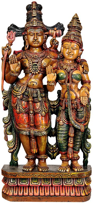 Large Size Shiva-Parvati (The Ideal Householders)