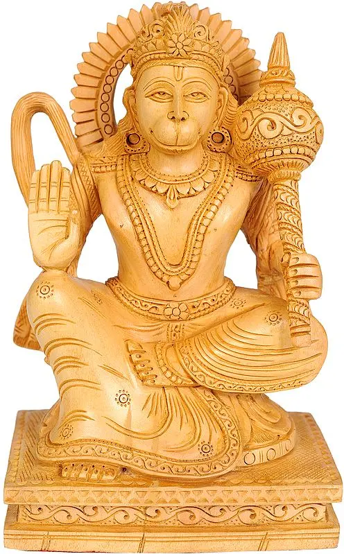 Hanuman Ji Granting Abhaya