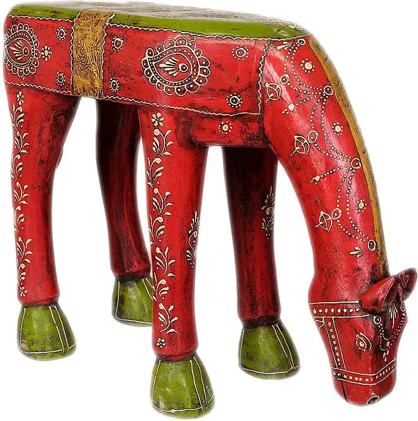 Decorated Horse Table