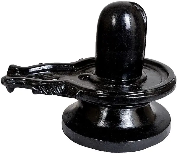 Black Stone Shiva Linga