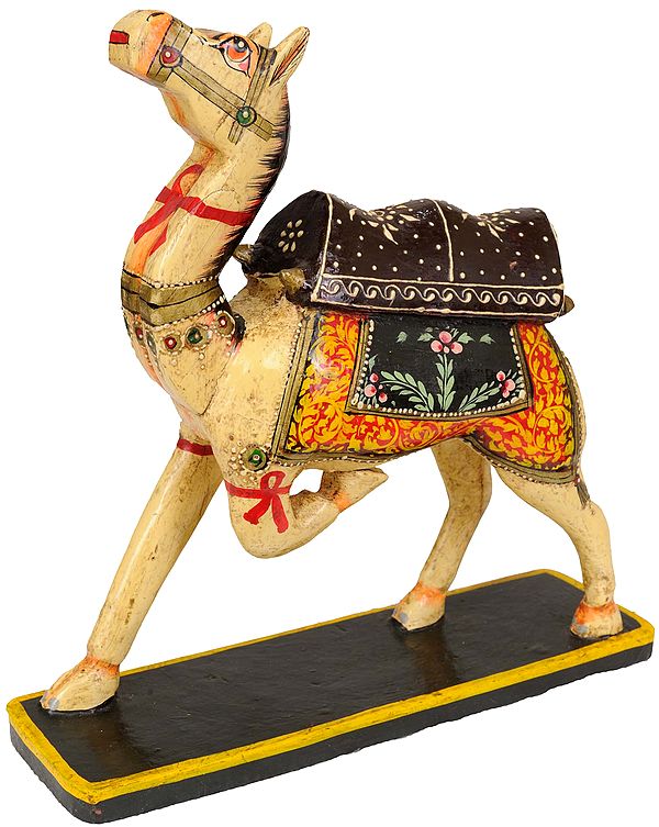 Decorative Saddled Camel