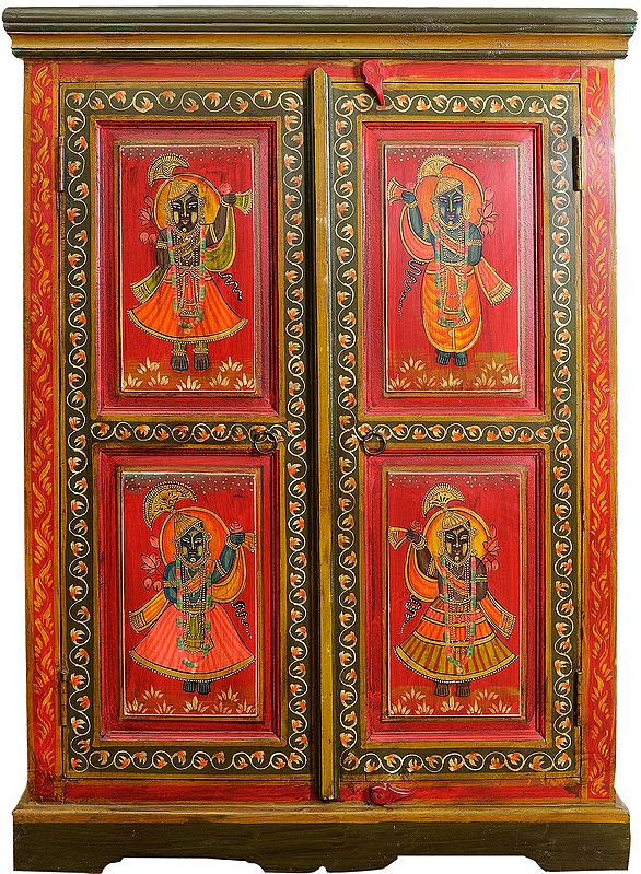 Shrinathji (Lord Krishna) Cupboard