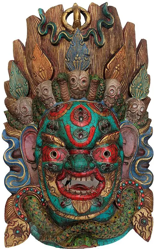 Mahakala Wall Hanging Mask