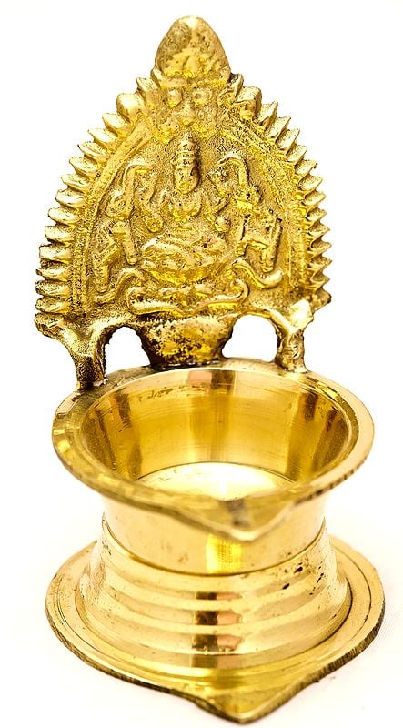 Goddess Lakshmi Puja Lamp