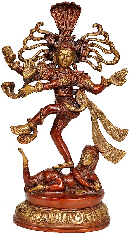 15" Nataraja In Brass | Handmade | Made In India